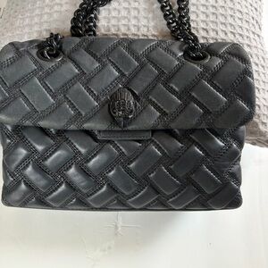 Kurt Geiger London -Black Quilted Women's Bag
